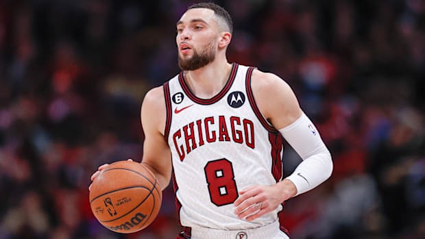 Chicago Bulls guard Zach LaVine.